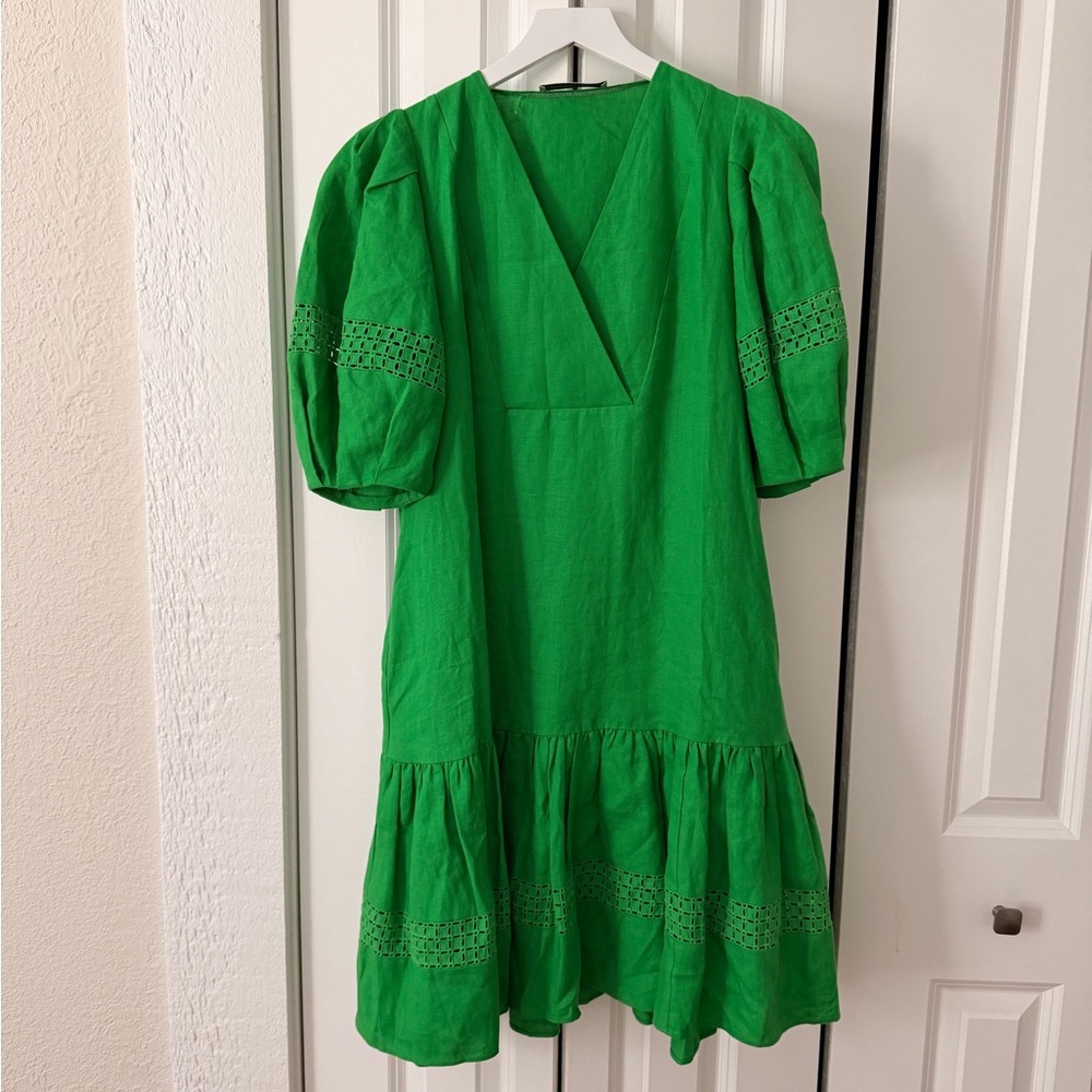 Purificación García - Green Dress